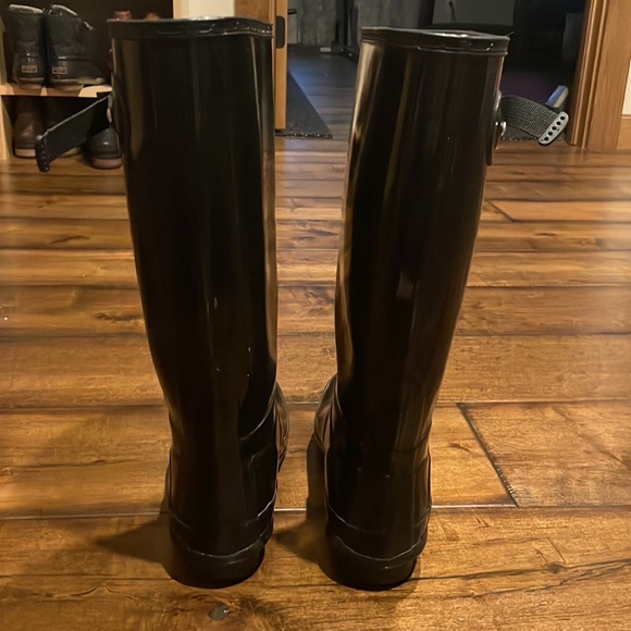 Women's Hunter Original Tall Gloss Rain Boots - Picture 3 of 4